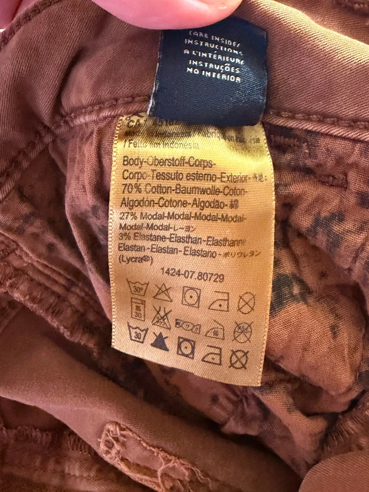 Slim fit pantalon van Maison Scotch in maat 28, 32 – photo 8